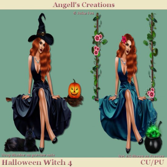 Halloween Witch - Set 04 - Click Image to Close
