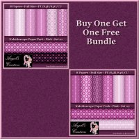 Pink Kaleidoscope Paper Pack Bundle - FS