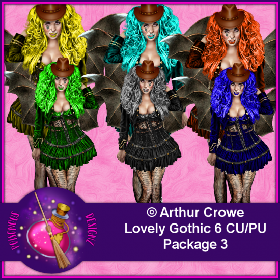 Arthur Crowe Lovely Gothic 3 - Click Image to Close