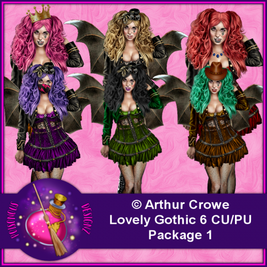 Arthur Crowe Lovely Gothic 1 - Click Image to Close