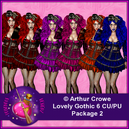 Arthur Crowe Lovely Gothic 2 - Click Image to Close