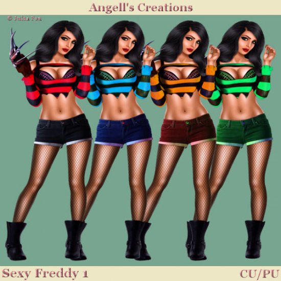 Sexy Freddy - Set 01 - Click Image to Close