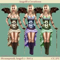 Steampunk Angel 1 - Set 02