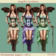 Steampunk Angel 1 - Set 03