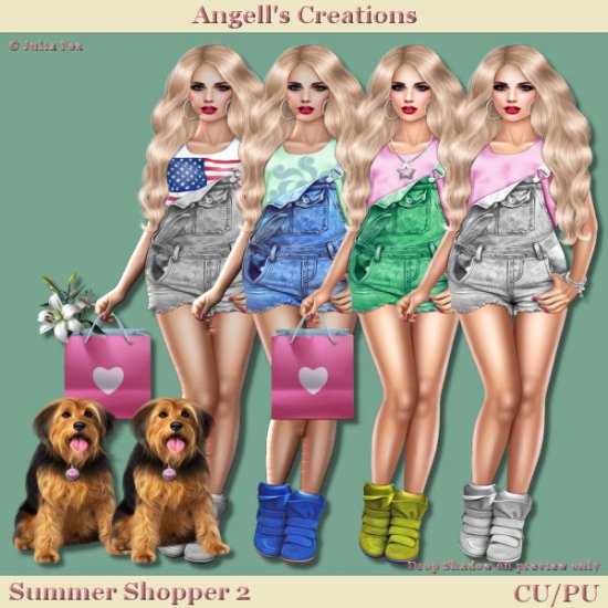 Summer Shopper - Set 02 - Click Image to Close