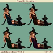 Witch and her Cat - Set 02