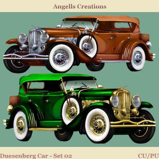 Duesenberg Cars - Set 02 - Click Image to Close