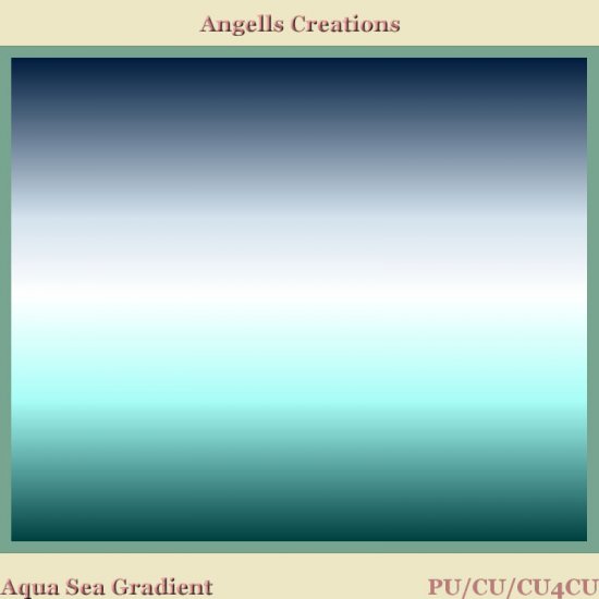 Aqua Sea PSP Gradient - Click Image to Close
