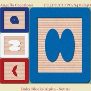 Baby Blocks Alpha - Set 01