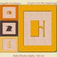 Baby Blocks Alpha - Set 02