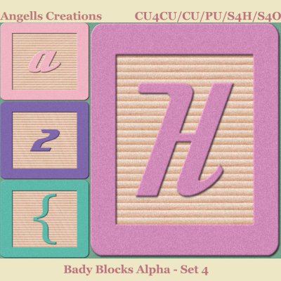 Baby Blocks Alpha - Set 04