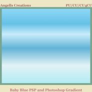 Baby Blue PSP and Photoshop Gradient