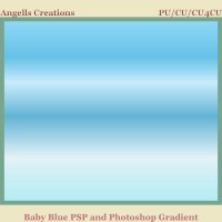 Baby Blue PSP and Photoshop Gradient