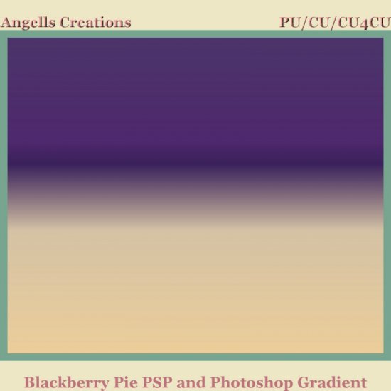 Blackberry Pie PSP and Photoshop Gradient - Click Image to Close