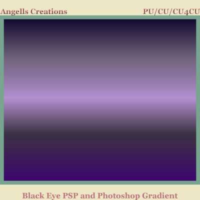 Black Eye PSP and Photoshop Gradient
