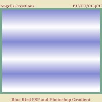 Blue Bird PSP and Photoshop Gradient