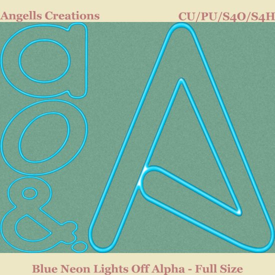 Blue Neon Lights Off Alpha - Full Size - Click Image to Close