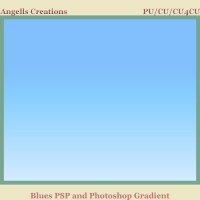 Blues PSP and Photoshop Gradient