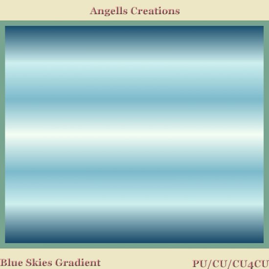 Blue Skies Psp Gradient - Click Image to Close