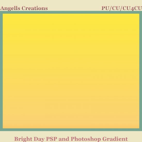 Bright Day PSP and Photoshop Gradient - Click Image to Close
