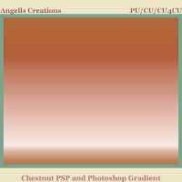 Chestnut PSP and Photoshop Gradient