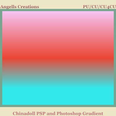 China Doll PSP and Photoshop Gradient