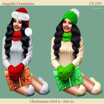 Christmas Girl 1 - Set 01
