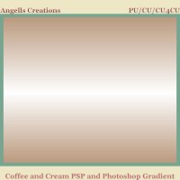 Coffee & Cream PSP and Photoshop Gradient