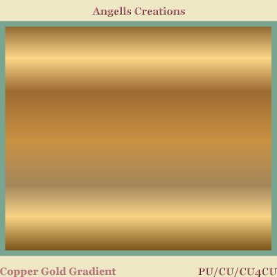 Copper Gold PSP Gradient