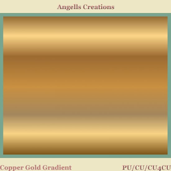 Copper Gold PSP Gradient - Click Image to Close