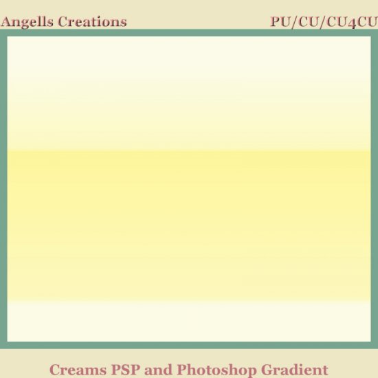 Creams PSP and Photoshop Gradient - Click Image to Close
