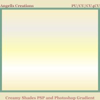 Creamy Shades PSP and Photoshop Gradient