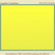 Dandelion PSP and Photoshop Gradient
