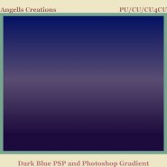 Dark Blue PSP and Photoshop Gradient