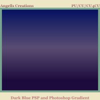 Dark Blue PSP and Photoshop Gradient