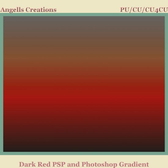 Dark Red PSP and Photoshop Gradient - Click Image to Close