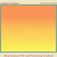 Deep Summer PSP and Photoshop Gradient