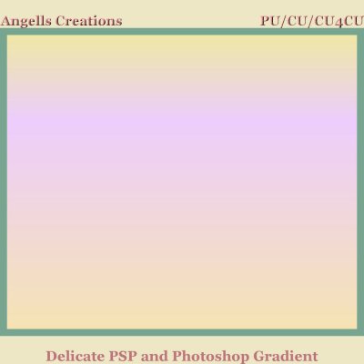 Delicate PSP and Photoshop Gradient