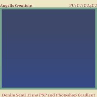 Denim Semi Trans PSP and Photoshop Gradient