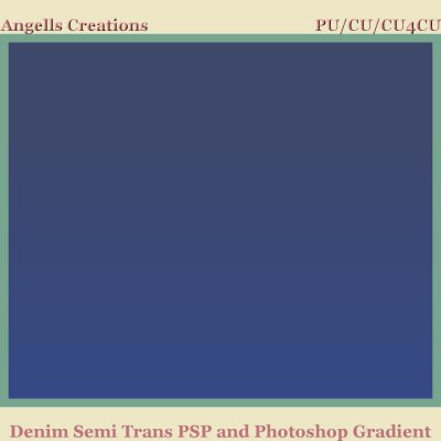 Denim Semi Trans PSP and Photoshop Gradient