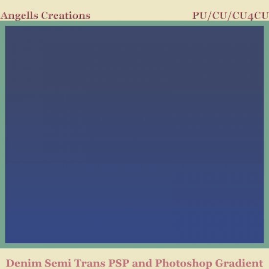 Denim Semi Trans PSP and Photoshop Gradient - Click Image to Close