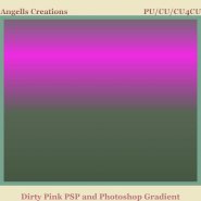 Dirty Pink PSP and Photoshop Gradient