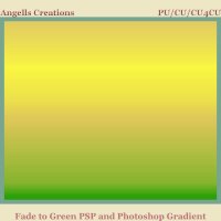 Fade To Green PSP and Photoshop Gradient