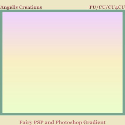 Fairy PSP and Photoshop Gradient