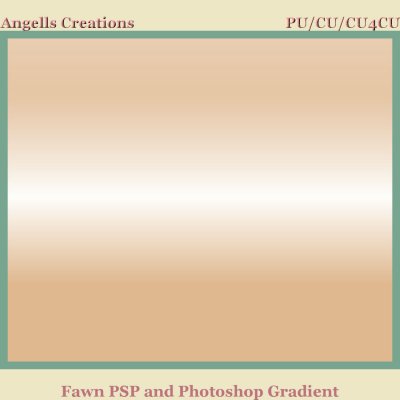 Fawn PSP and Photoshop Gradient