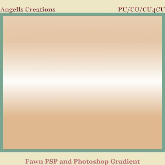 Fawn PSP and Photoshop Gradient - Click Image to Close