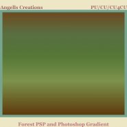 Forest PSP and Photoshop Gradient