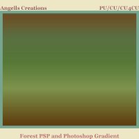 Forest PSP and Photoshop Gradient