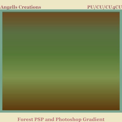 Forest PSP and Photoshop Gradient
