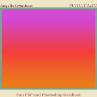 Fun PSP and Photoshop Gradient